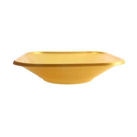 Ciotola Plastica PP "X-Table" Oro 18x18cm (120 Pezzi)