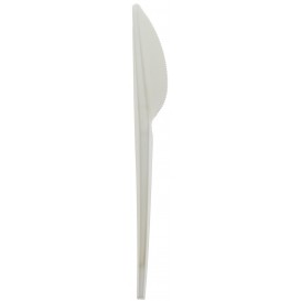 Coltello Biodegradabile CPLA Bianco 175 mm (600 Pezzi)