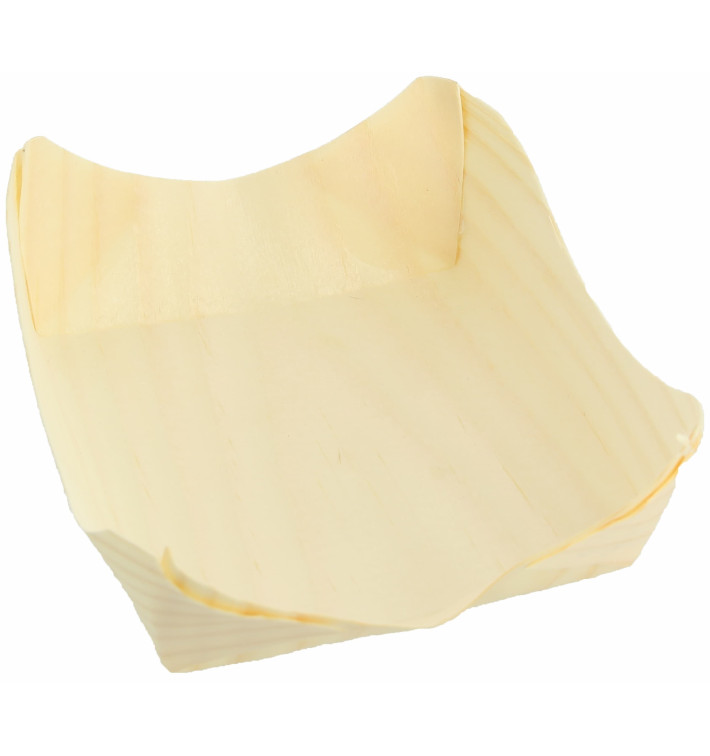 Barchetta in Foglia di Pino 100x100x35mm (100 Pezzi) Barchetta in Foglia di Pino 100x100x35mm (100 Pezzi)