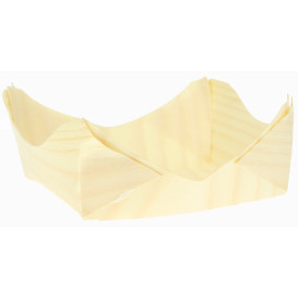 Barchetta in Foglia di Pino 100x100x35mm (100 Pezzi)