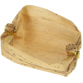 Mini Cestino Bambù Degustazione 3,8x5,8x3,8cm (500 Pezzi)