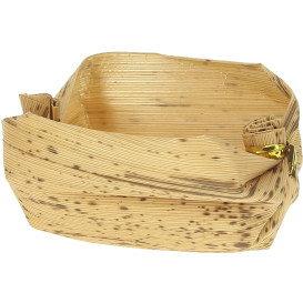 Mini Cestino Bambù Degustazione 3,8x5,8x3,8cm (25 Pezzi)