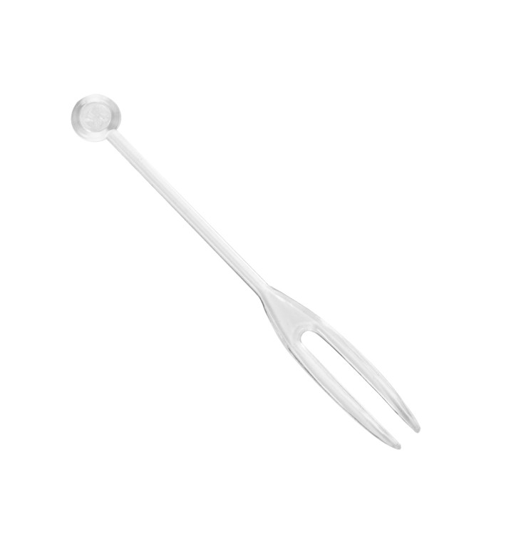 Pick di Plastica Snack Stick Transparente 90mm (6600 Pezzi) Pick di Plastica Snack Stick Transparente 90mm (6600 Pezzi)