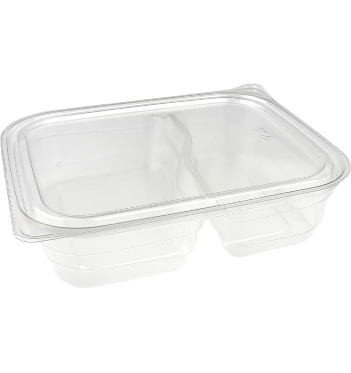 Contenitori Plastica 2C PET 220/280ml 18x15x4cm (75 Pezzi) Contenitori Plastica 2C PET 220/280ml 18x15x4cm (75 Pezzi)