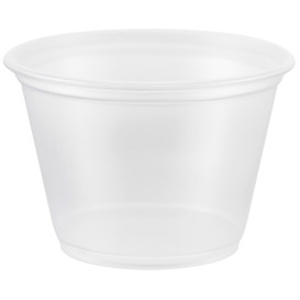 Contenitore per Salse PP Tras. 75ml Ø6,6cm (125 Pezzi)