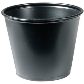 Contenitore per Salse PP Nero 165ml Ø7,3cm (125 Pezzi)