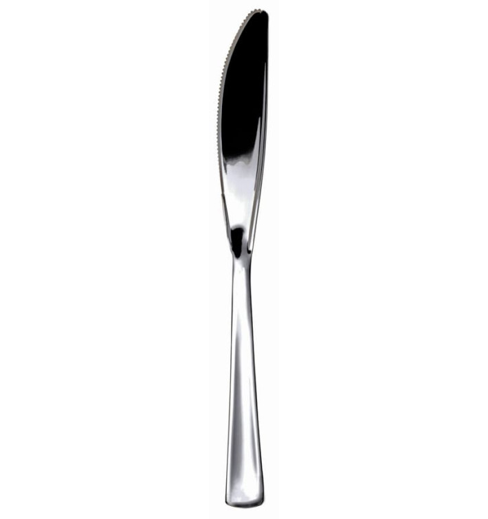 Coltello di Plastica Metallo 200mm (50 Pezzi) Coltello di Plastica Metallo 200mm (50 Pezzi)