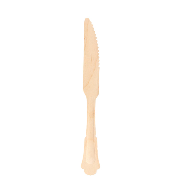 Coltello di Legno Classico 200mm (100 Pezzi) Coltello di Legno Classico 200mm (100 Pezzi)