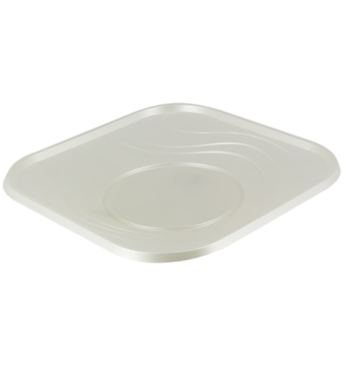 Piatto di Plastica PP "X-Table" Piazza Piano Perla 180mm (120 Pezzi) Piatto di Plastica PP "X-Table" Piazza Piano Perla 180mm (120 Pezzi)