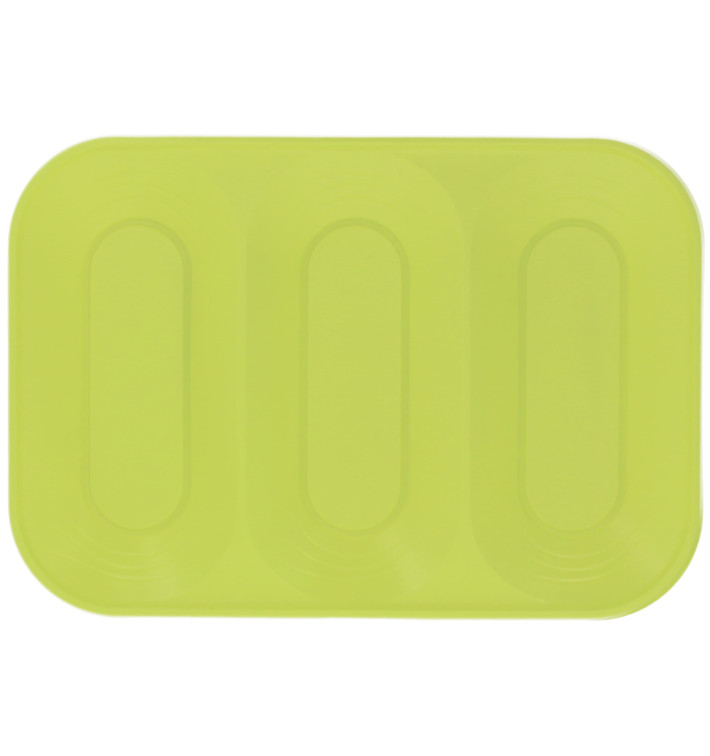 Vassoio di Plastica PP "X-Table" 3C Lime 330x230mm (2 Pezzi) Vassoio di Plastica PP "X-Table" 3C Lime 330x230mm (2 Pezzi)