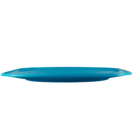 Vassoio di Plastica PP "X-Table" Turchese 330x230mm (2 Pezzi)