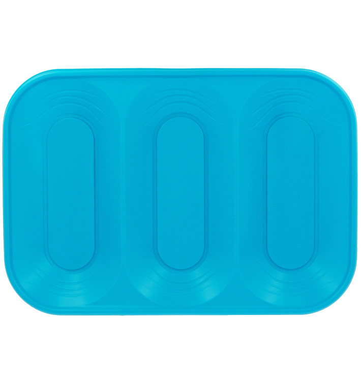 Vassoio di Plastica PP "X-Table" 3C Turchese 330x230mm (2 Pezzi) Vassoio di Plastica PP "X-Table" 3C Turchese 330x230mm (2 Pezzi)