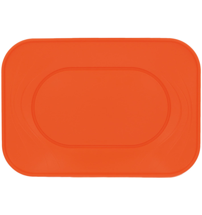 Vassoio di Plastica PP "X-Table" Arancione 330x230mm (2 Pezzi) Vassoio di Plastica PP "X-Table" Arancione 330x230mm (2 Pezzi)