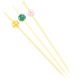 Spiedi di Bambu "Punteado" Assortiti 120mm (5000 Pezzi)
