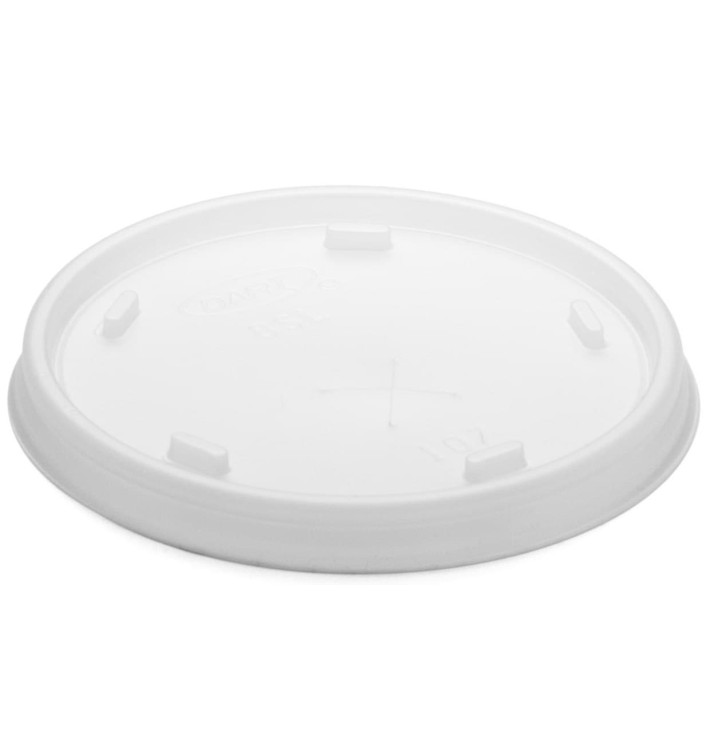 Coperchio Croce Bicchiere Termici PS Ø8,1cm (1000 Pezzi) Coperchio Croce Bicchiere Termici PS Ø8,1cm (1000 Pezzi)