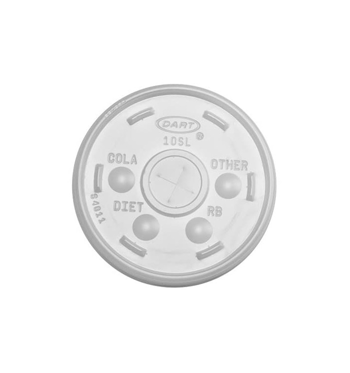 Coperchio a Croce Bicchiere Termico Ø9,4cm (1000 Pezzi) Coperchio a Croce Bicchiere Termico Ø9,4cm (1000 Pezzi)