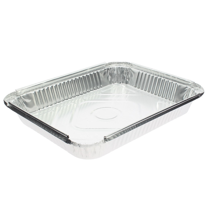 Contenitore Alluminio 2400ml 325x250x38mm (400 Pezzi) Contenitore Alluminio 2400ml 325x250x38mm (400 Pezzi)