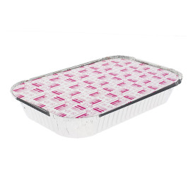 Coperchio per Contenitore Alluminio 1500ml (100 Pezzi)