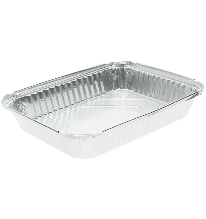 Contenitore Alluminio 1180ml 240x188x35mm (600 Pezzi) Contenitore Alluminio 1180ml 240x188x35mm (600 Pezzi)
