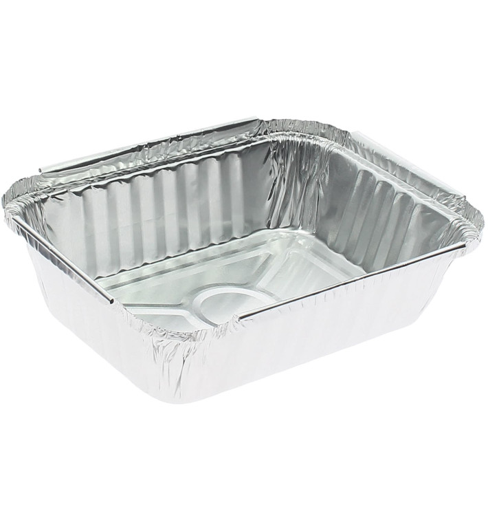 Contenitore Alluminio 360ml 156x116x35mm (1500 Uds) Contenitore Alluminio 360ml 156x116x35mm (1500 Uds)