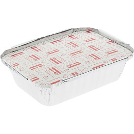 Coperchio per Contenitore Alluminio 360ml (500 Pezzi)