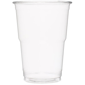 Bicchiere Plastica Glas PET Trasparente 490ml (60 Pezzi)