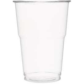 Bicchiere Plastica Glas PET Trasparente 350ml (50 Pezzi)