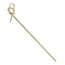 Spiedi di Bambu Decorato Cappio 210mm (10000 Pezzi)