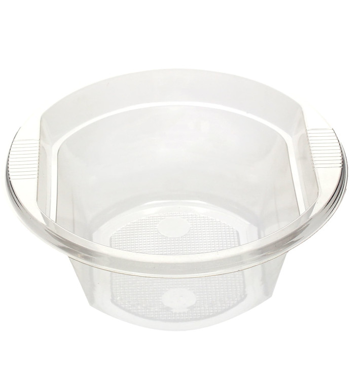Ciotola di Plastica PS Glas 630ml Ø16cm (10 Pezzi) Ciotola di Plastica PS Glas 630ml Ø16cm (10 Pezzi)