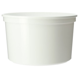 Contenitore rotondo bianca in plastica 500cc  Ø11,5cm (500 Pezzi)