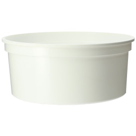 Coppette Plastico Bianca 350ml  Ø11,5cm (500 Pezzi)