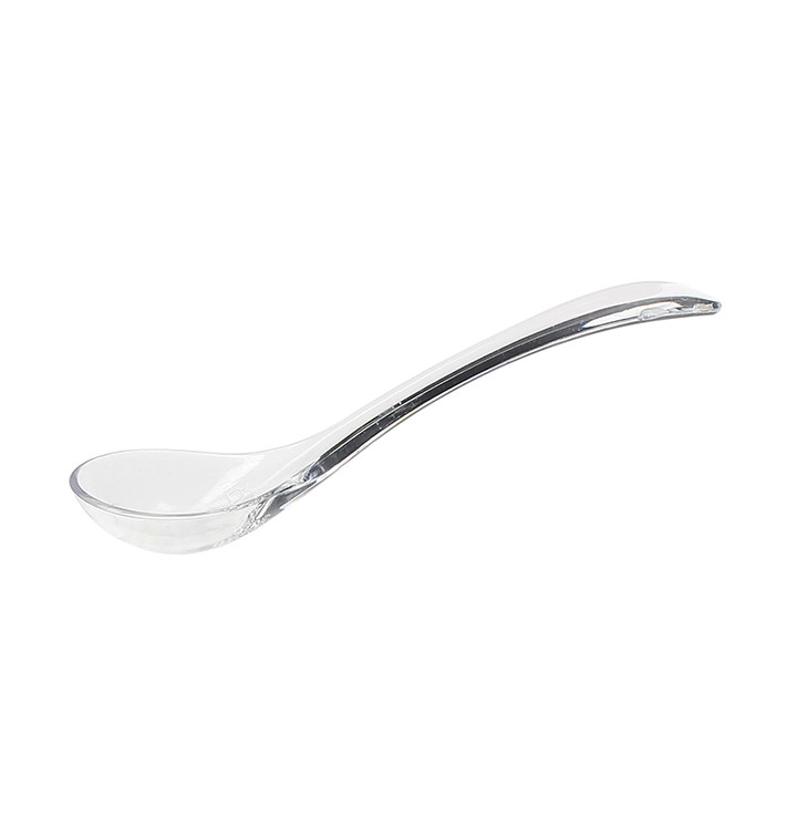 MiniCucchiaio Degustazione Trasparente. 8 cm (2304 Pezzi) MiniCucchiaio Degustazione Trasparente. 8 cm (2304 Pezzi)