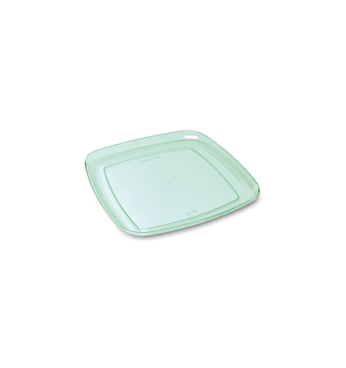 Vassoio Quadrato Rigido Trasparente 35x35cm (5 Pezzi) Vassoio Quadrato Rigido Trasparente 35x35cm (5 Pezzi)