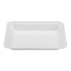 Vassoi Bio di Canna da Zucchero 196x147x27mm (50 Pezzi)