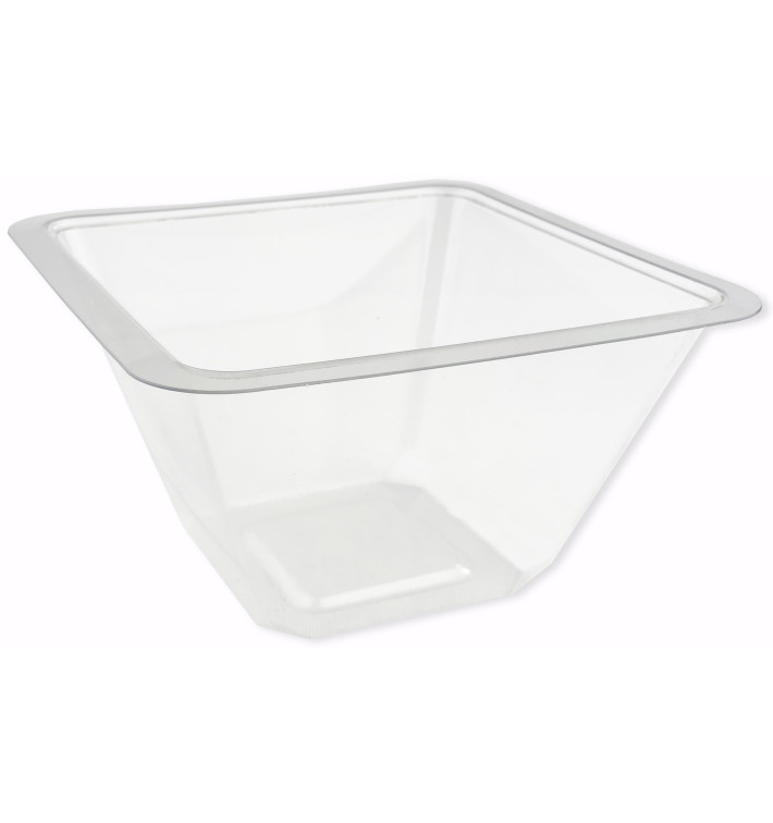 Ciotola di Plastica PET Termosigillante 375ml 120x120x70mm (50 Pezzi) Ciotola di Plastica PET Termosigillante 375ml 120x120x70mm (50 Pezzi)