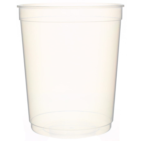 Coppette di Plastica PP Trasparent 1000ml Ø11,5cm (250 Pezzi)