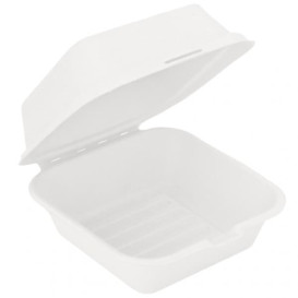 Contenitori Canna Zucchero Bianco 152x152x84mm (600 Pezzi)