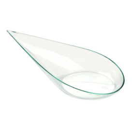 Mini Cucchiaio Degustazione Goccia "Water Green" 5x10cm (200 Pezzi)
