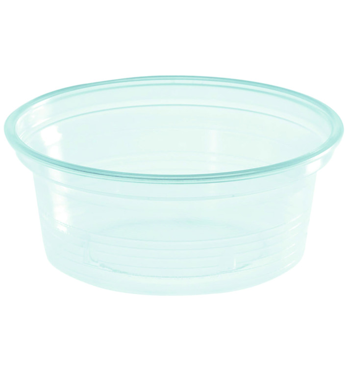 Contenitore per Salse PS Tras. 50ml Ø7cm (1000 Pezzi) Contenitore per Salse PS Tras. 50ml Ø7cm (1000 Pezzi)