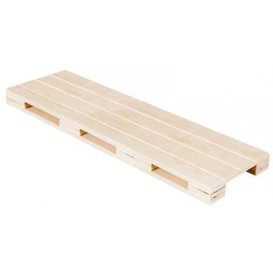 Vassoio Mini Pallet di Legno 40x15x2cm (20 Pezzi)