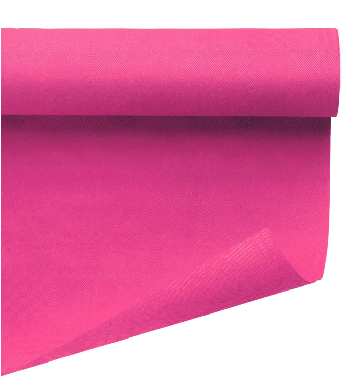 Tovaglia di Carta Rotolo Fucsia 1,2x7m (25 Pezzi) Tovaglia di Carta Rotolo Fucsia 1,2x7m (25 Pezzi)