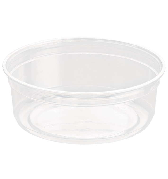 Contenitore di Plastica rPET DeliGourmet 8oz/237ml (500 Pezzi) Contenitore di Plastica rPET DeliGourmet 8oz/237ml (500 Pezzi)