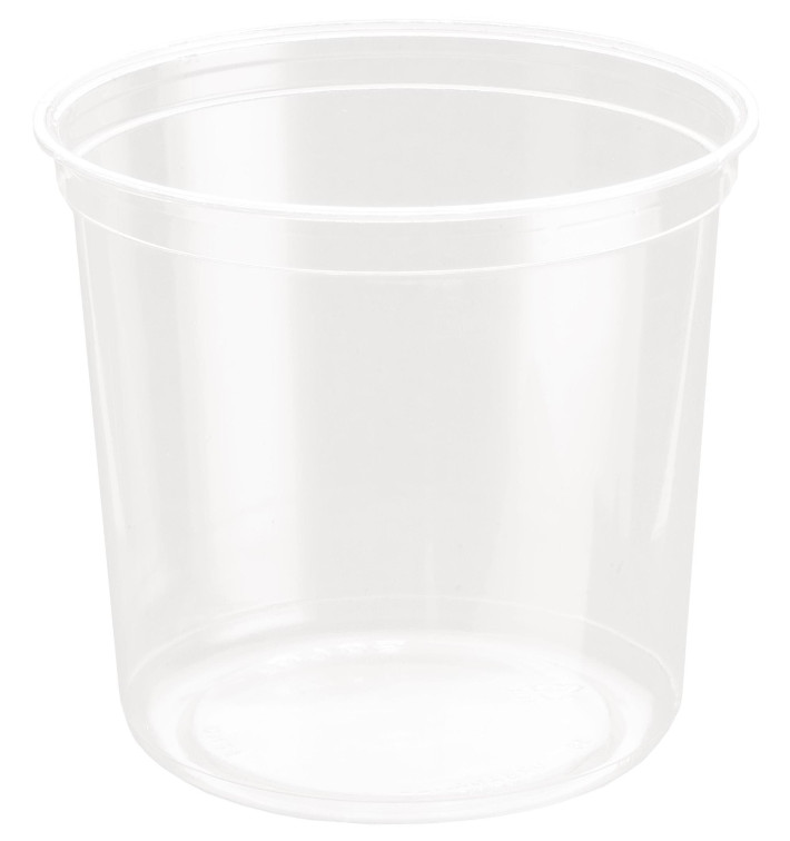 Contenitore di Plastica rPET DeliGourmet 24oz/710ml (50 Pezzi) Contenitore di Plastica rPET DeliGourmet 24oz/710ml (50 Pezzi)