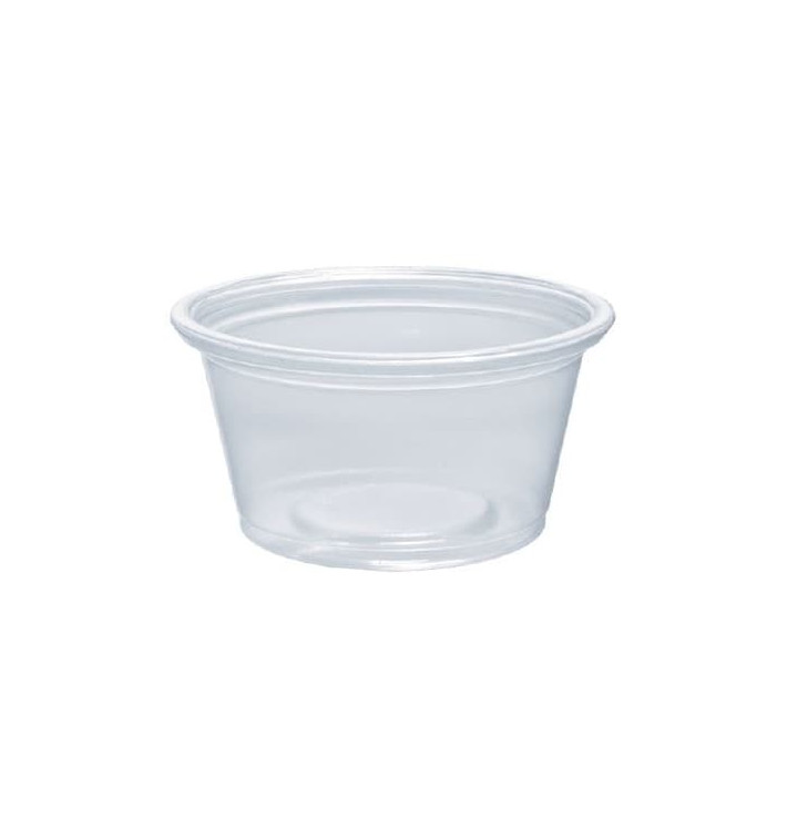Contenitore per Salse PP Tras. 25ml Ø4,8cm (125 Pezzi) Contenitore per Salse PP Tras. 25ml Ø4,8cm (125 Pezzi)