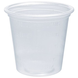 Contenitore per Salse PP Graduato 35ml Ø4,8cm (125 Pezzi)