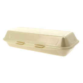 Contenitori Polistirolo Panini 285x130x30mm (50 Pezzi)