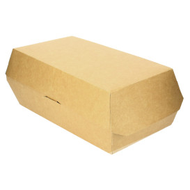 Contenitore per Sandwich Kraft 20x10x8cm (25 Pezzi)