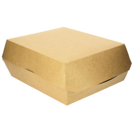 Scatola Kraft per Hamburger Gigante 23x17,5x8cm (25 Pezzi)
