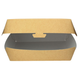 Scatola Kraft per Hamburger Gigante 23x17,5x8cm (25 Pezzi)