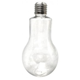 Bottiglie Lampadina Trasparente PET 100ml (250 Pezzi)